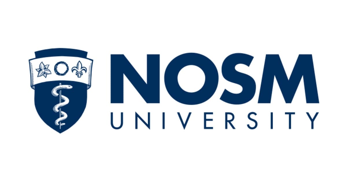 Northern Ontario School of Medicine University (NOSM) logo