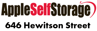 Apple Self Storage Hewitson Street logo